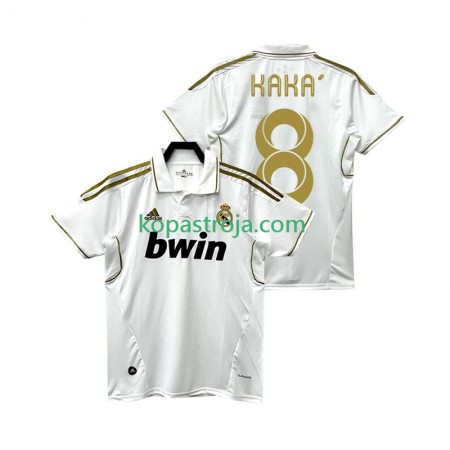 Billiga Fotbollströjor Real Madrid KAKA 8 2011 2012 Retro Hemma tröja Kortärmad